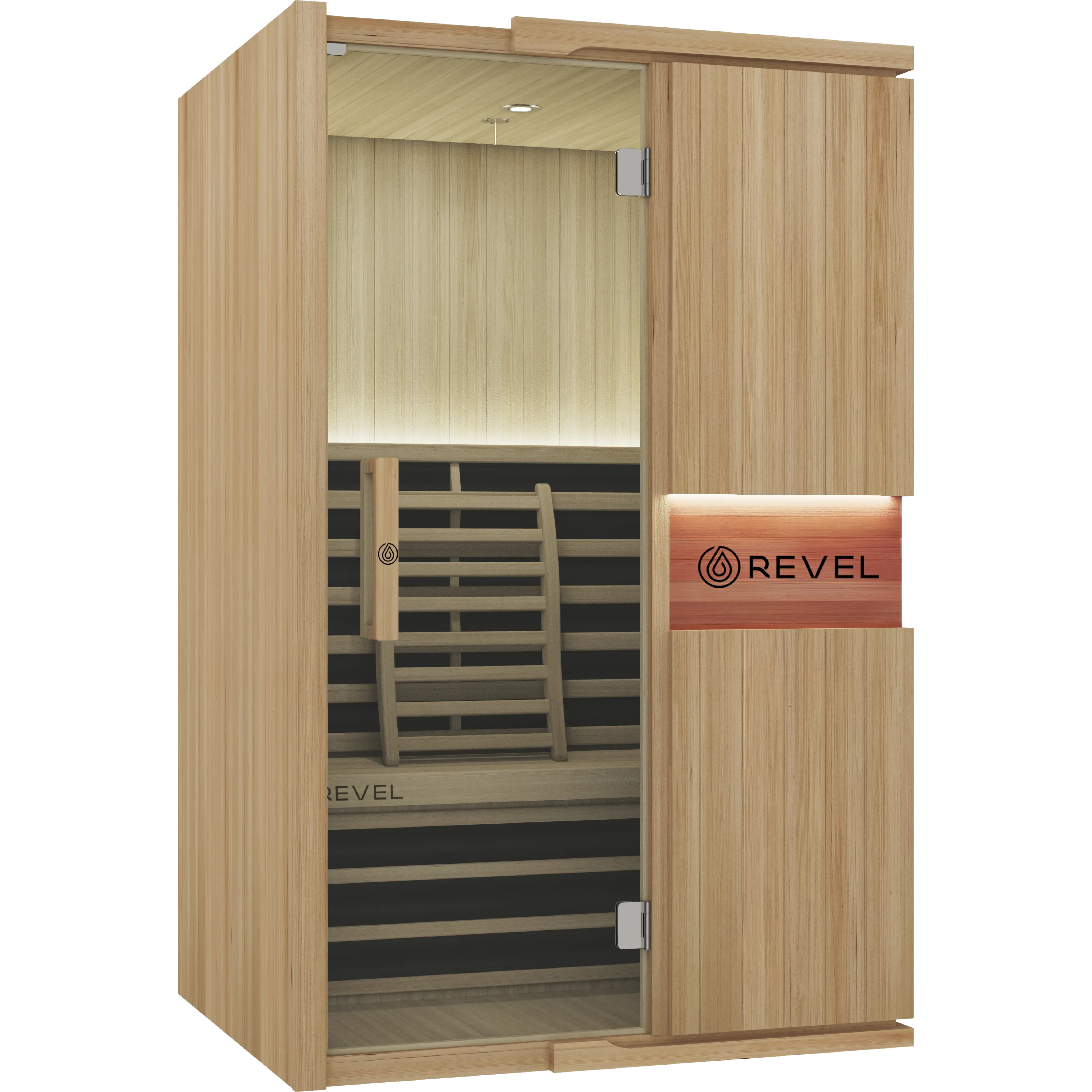 Revel Aura - 3 Person Full Spectrum Infrared Sauna Revel Saunas