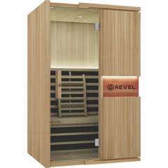 Revel Aura - 3 Person Full Spectrum Infrared Sauna Revel Saunas