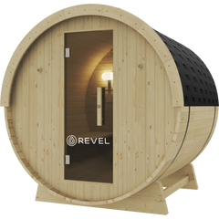 Revel Eden - 6 Person Traditional Barrel Sauna Revel Saunas